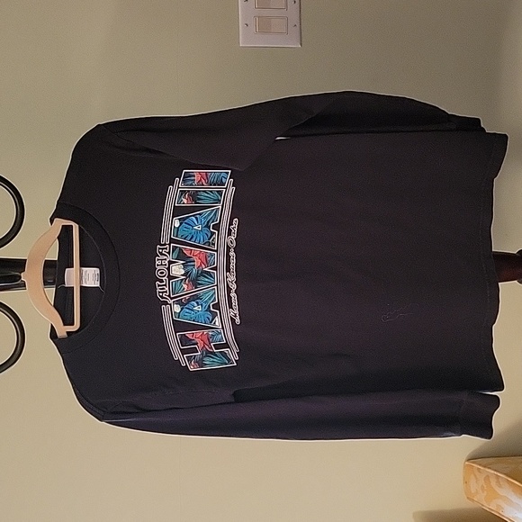 Vintage Women's Sun International Hawaii Long Sleeved Graphic Tee Size Small - Picture 1 of 9